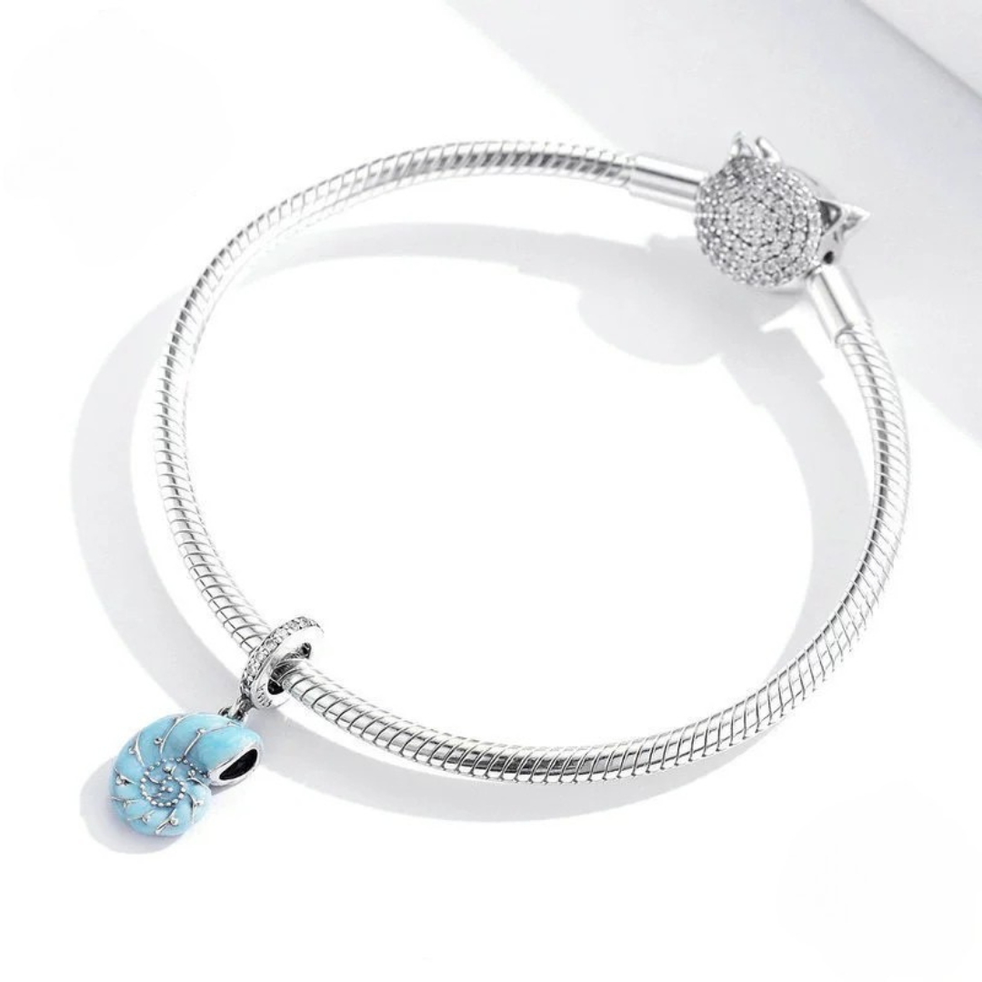Blue Shell Pendant
