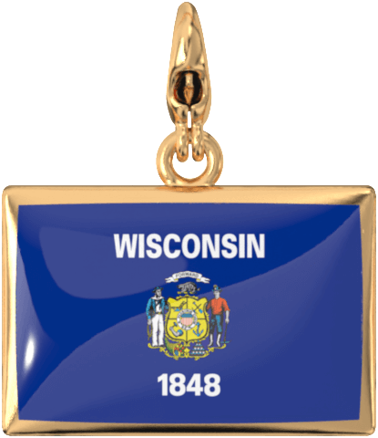 USA State Charm Set