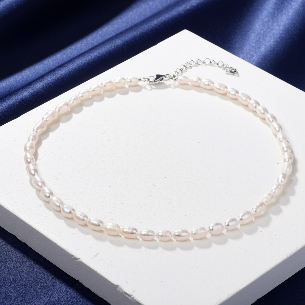 Delicate Pearl Necklace