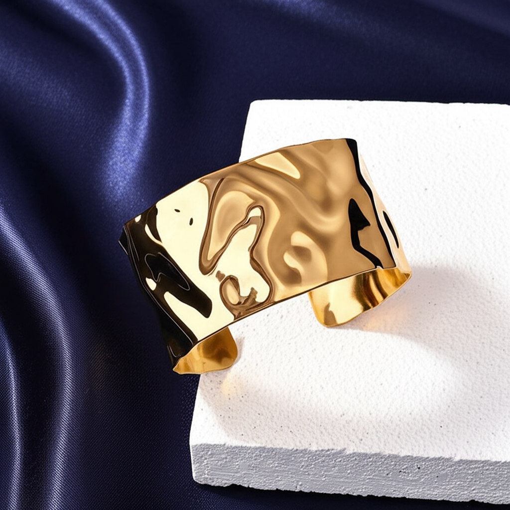 Silver Tide Cuff