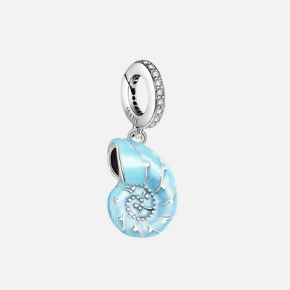 Blue Shell Pendant