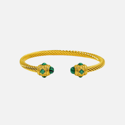 Grünes Steinarmband 