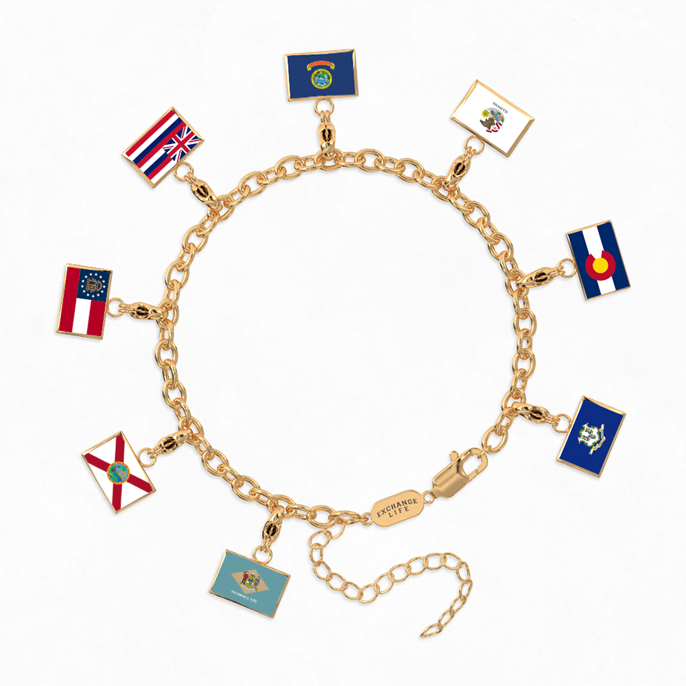 USA State Charm Set