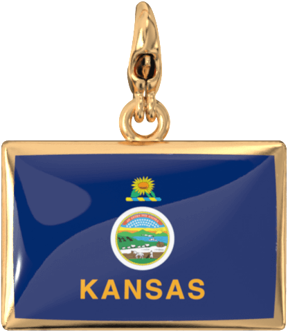 USA State Charm Set