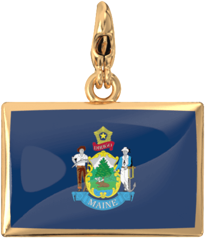 USA State Charm Set