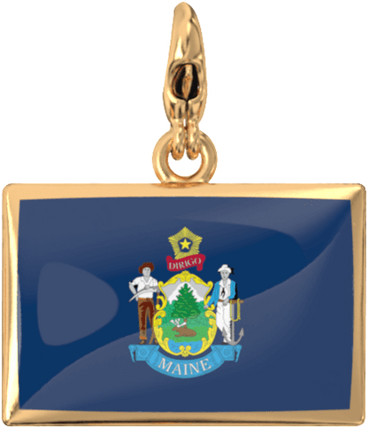 USA State Charm Set