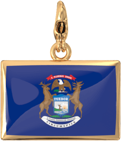 USA State Charm Set