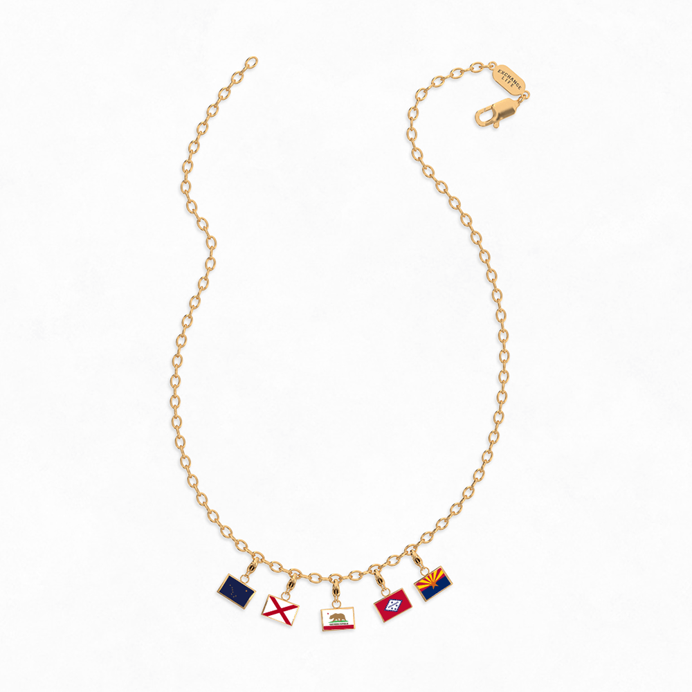 USA State Charm Set
