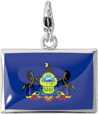 USA State Charm Set