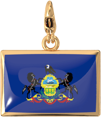 USA State Charm Set