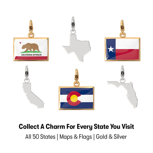 USA State Charm Set