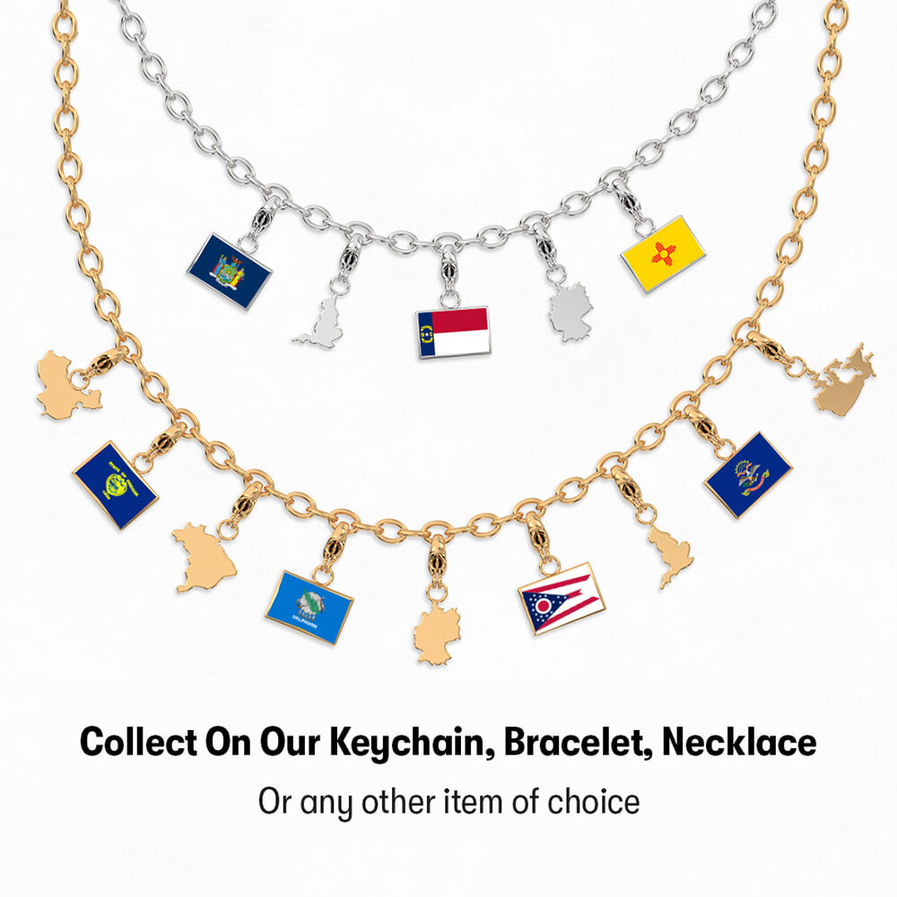 USA State Charm Set