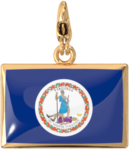 USA State Charm Set