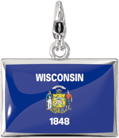 USA State Charm Set