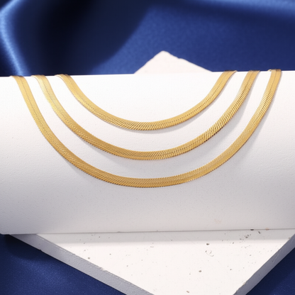Goldene Layer Halskette 