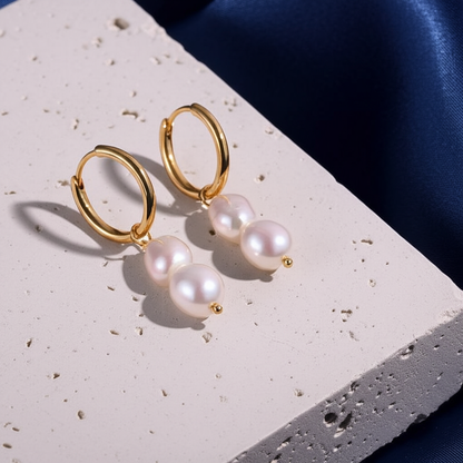 Twin Drop Pearl